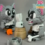 جعبه گرگینه و ماه چاپ سه بعدی