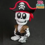 جعبه اسکلت دزد دریایی