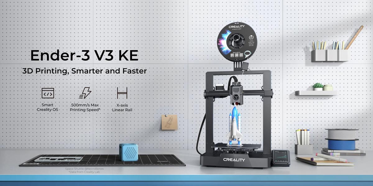 پرینتر سه بعدی creality ender 3 v3 ke
